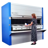 MegaStar Lift,MegaStar Stations,MegaStar Automated Storage and Retrieval Systems,MegaStation Vertical Carousels,MegaLift Vertical Lift Modules,Vertical Carousels,MediaStation Electric Lateral Files,Ergonomic Filing Systems,Electric Retriever