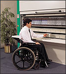 ADA Compliant Vertical Carousel,MegaStar Lift,MegaStar Stations,MegaStar Automated Storage and Retrieval Systems,MegaStation Vertical Carousels,MegaLift Vertical Lift Modules,Vertical Carousels,MediaStation Electric Lateral Files,ADA Filing Cabinet