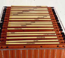 Oblique Filing Systems,Unifile,Executive Compartments,Direct File TransferUnifile Shelf,Color-Keyed Indexing,Kwik Rail Assemblies,Cantilever Rail Assemblies,Marcadet Cabinet Rail Assemblies,Garment Rail Assemblies,Golf Bag Storage,Art Store,Hanging Files,Suspended Files,End Tab Pendaflex