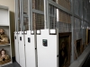 Art rack powered storage system