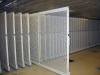 Art rack storage that pulls out