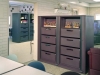 Replace lateral cabinets and save space with rotary filing cabinets.
