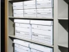 Box shelving for file archiving