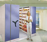 mechanical_high_density_shelving_systems_save_space_over_filing_cabinets
